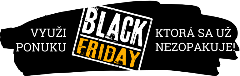 Využi black friday ponuku, ktorá sa už nezopakuje